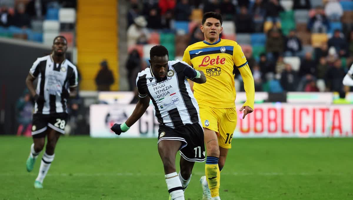 乌迪内斯客场全力以赴，力求取得平局